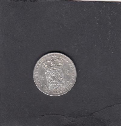 Beschrijving: 1/2 Gulden WILLEM III